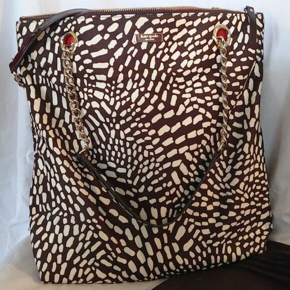 Kate Spade Lindenwood Safari Tote & Wallet Bundle EUC - Picture 2 of 15